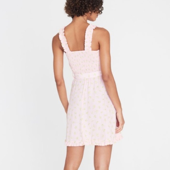 Faithfull the Brand Dress NWT Summer Mini Luda Dress New 10 - Picture 4 of 8